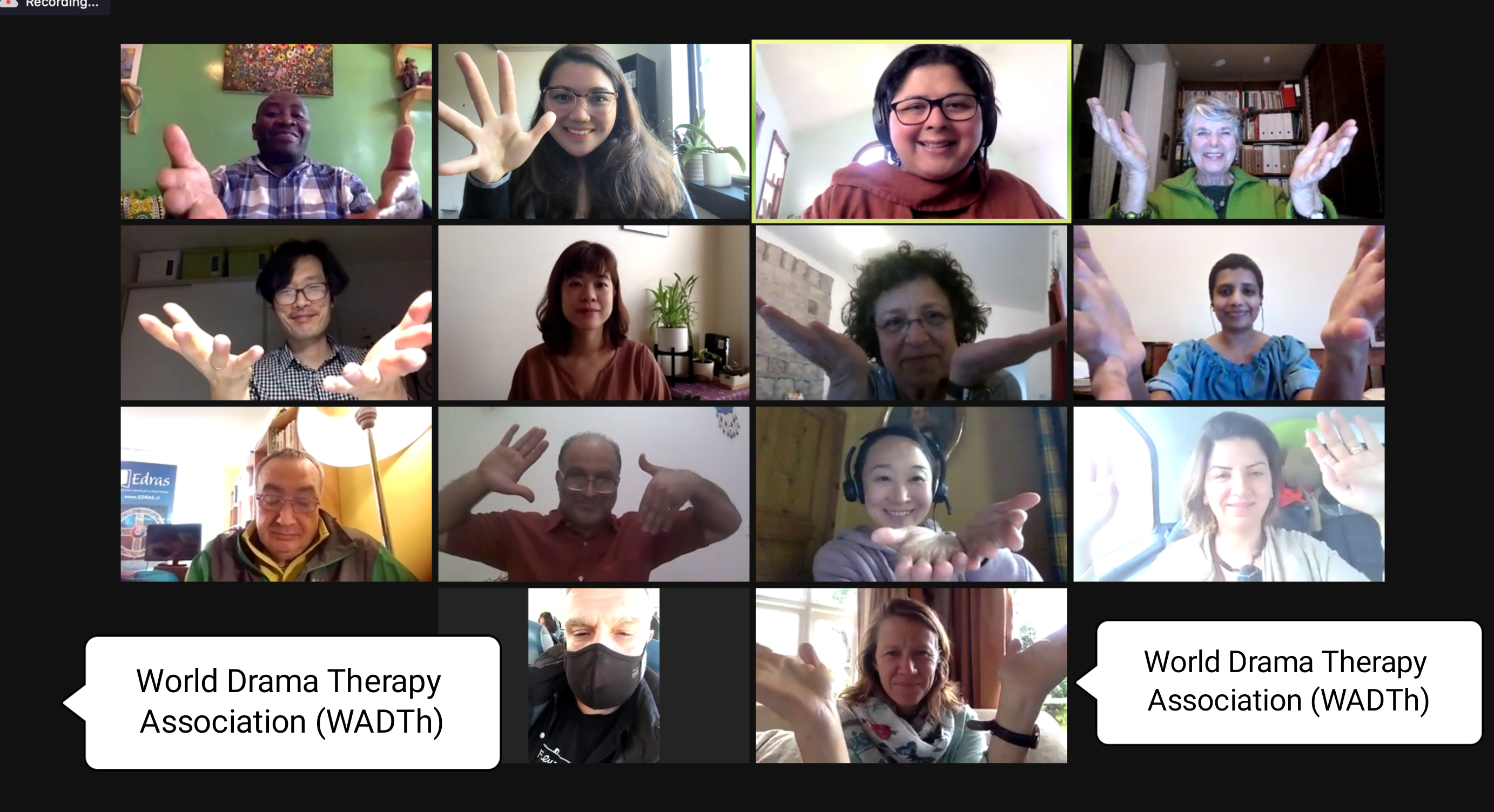 آشنایی با انجمن های جهانی دراماتراپی