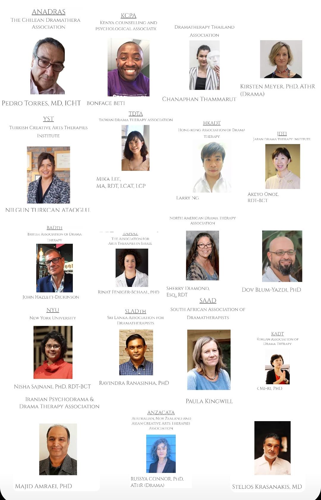 ویدئو کنفرانس اتحادیه دراماتراپی 