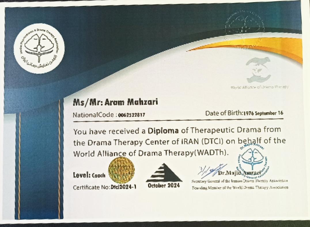 آرام محضری عضو رسمی فعال عضو رسمی فعال ۲۰۲۴