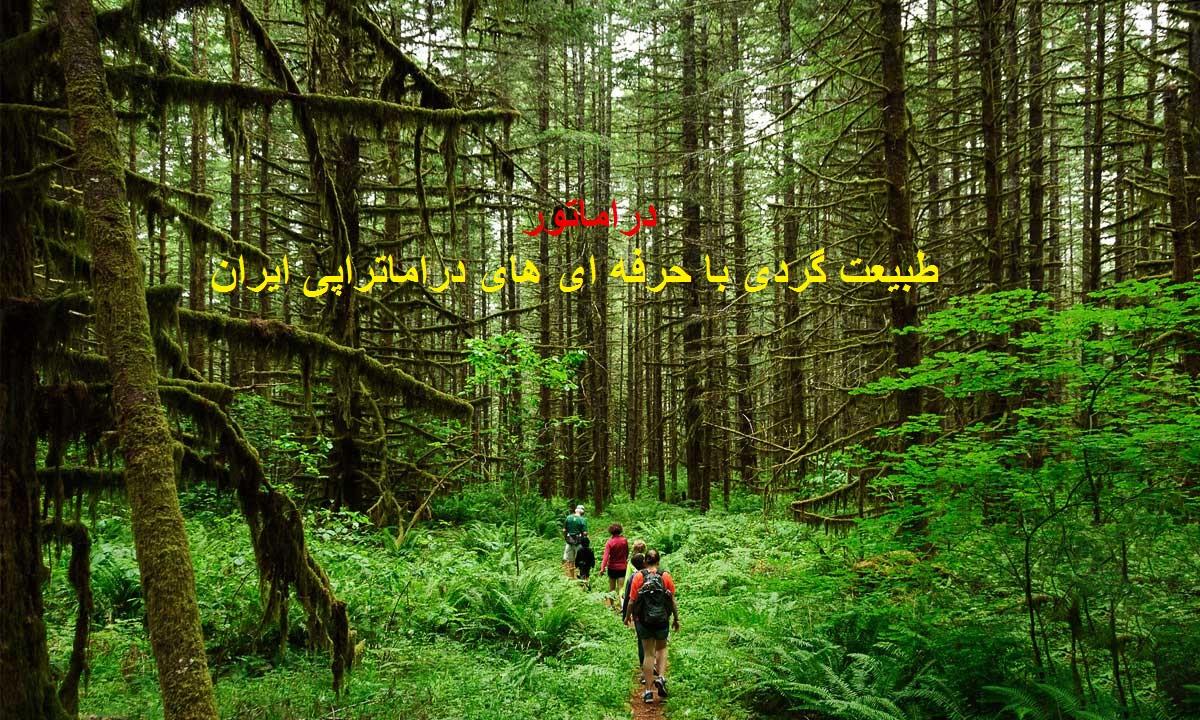 دراماتور نمایش درمانی در دل طبیعت (بیایید طبیعی مسائل خود را حل کنیم) 