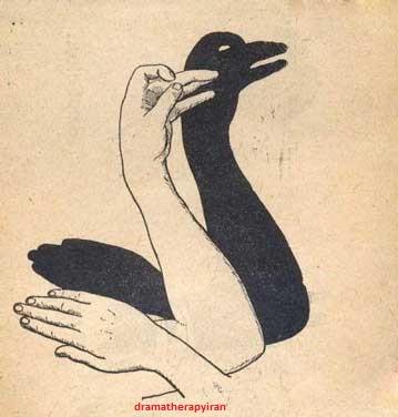 بازی دست ها بازی دست ها -بازی سایه