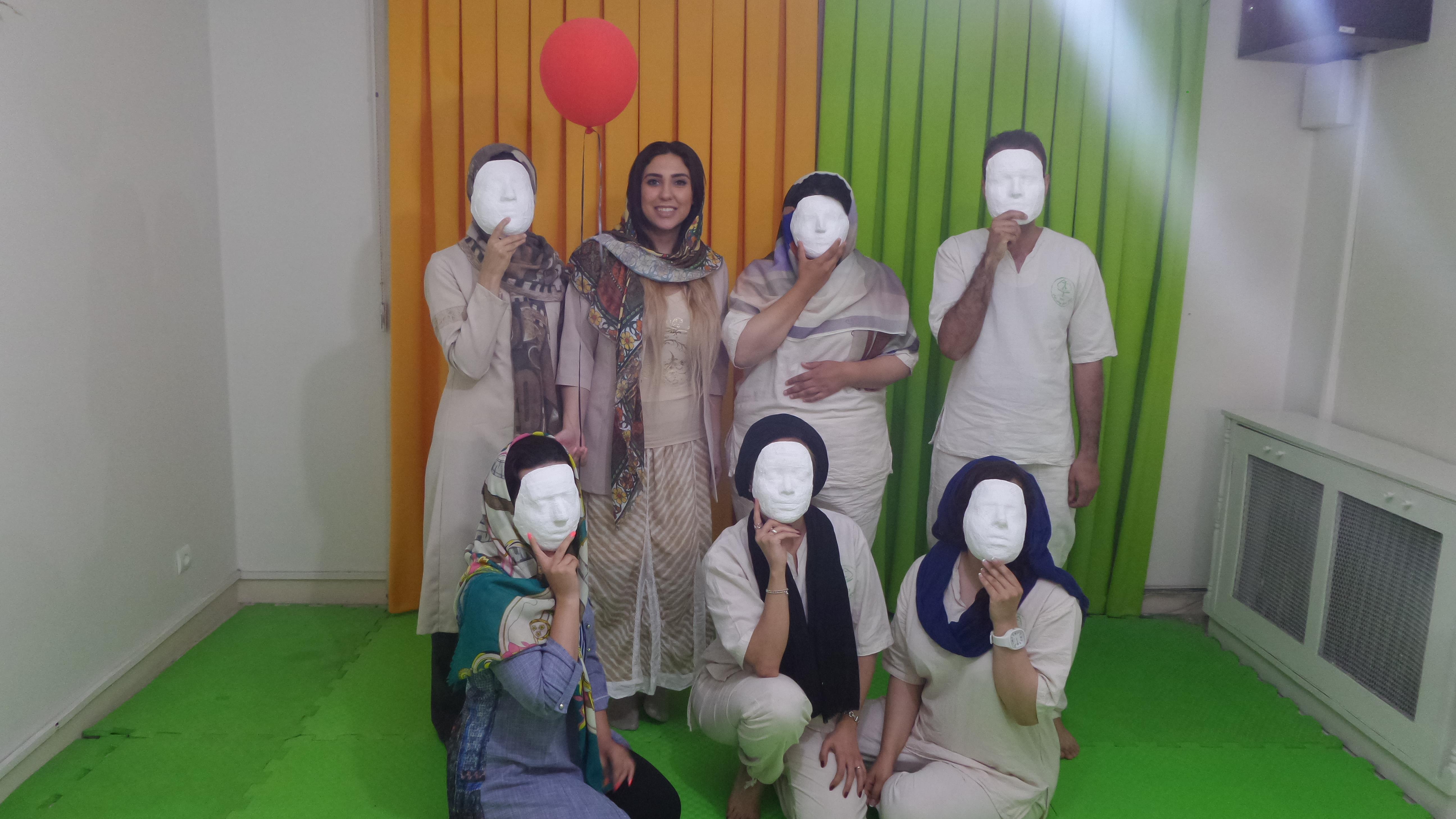 ماسک بازی گزارش تصویری تکنیک ماسک بازی