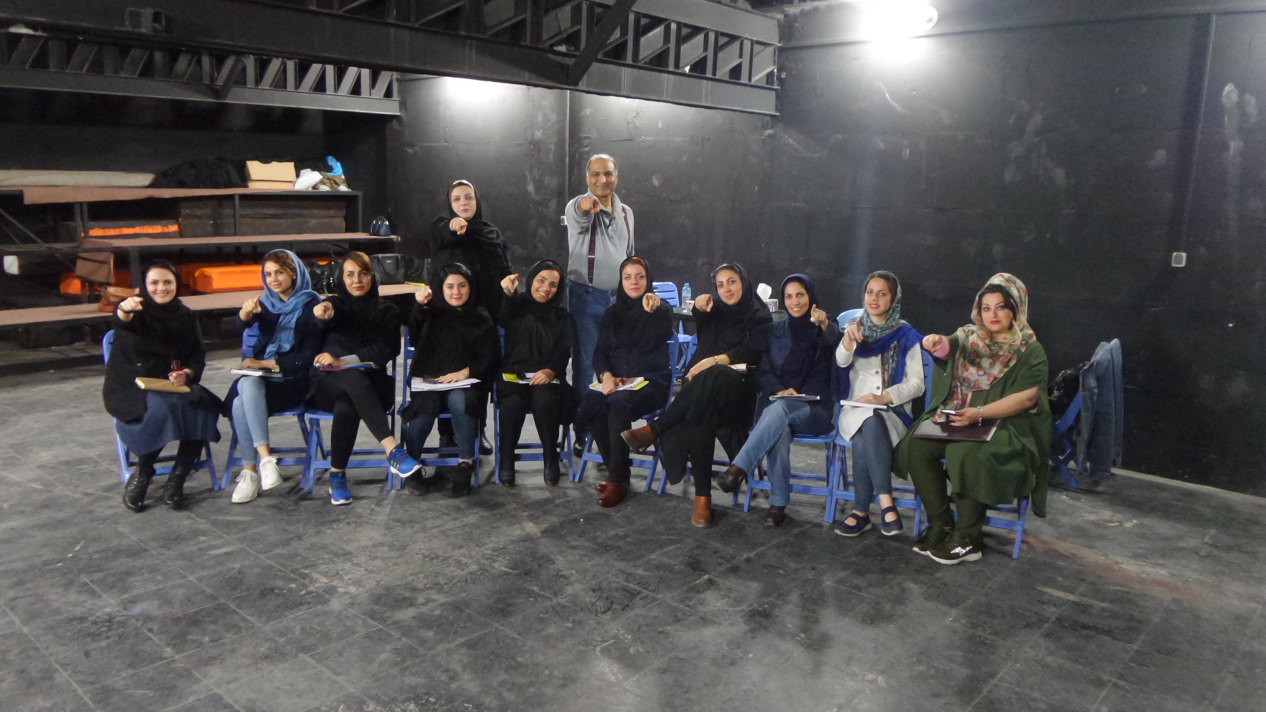 دراماتراپی در خوزستان کارگاه فراگیران نمایش درمانی در اهواز